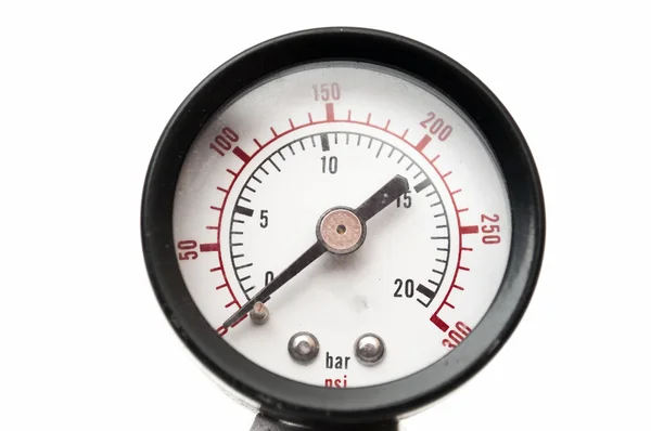 Gauge in bar. and psi — Stock Photo, Image