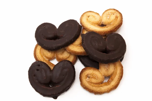 Biscuits en forme de coeur — Photo