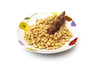 Sosisli monchetas çanak