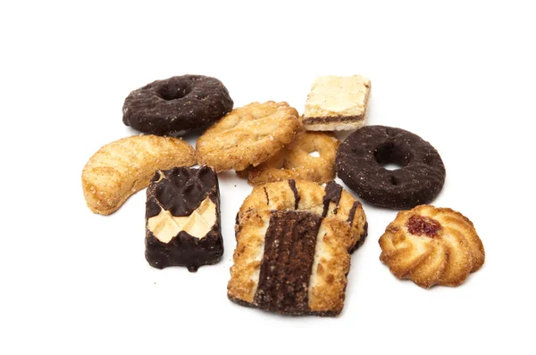 Geassorteerde cookies — Stockfoto