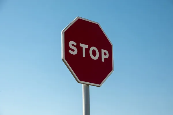 Segnale di stop — Foto Stock