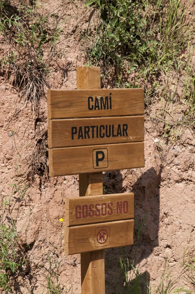 Signalisation routière particulière — Photo