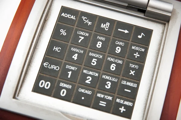 Calculatrice et calendrier — Photo