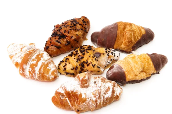 Schokoladencroissants — Stockfoto