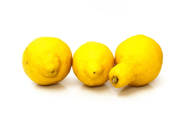 Sehr saure Zitronen — Stockfoto