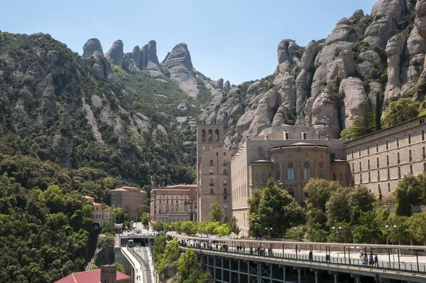 Montserrat monastery — Stock Photo, Image