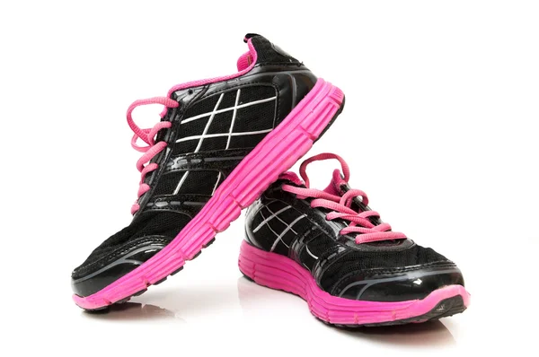 粉红色运动鞋 — 图库照片