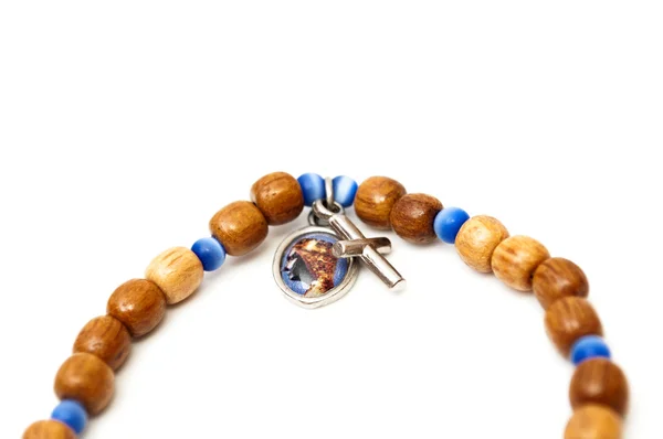 Armband met de zwarte madonna van montserrat — Stockfoto