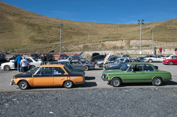 Concentrazione di auto d'epoca — Foto Stock