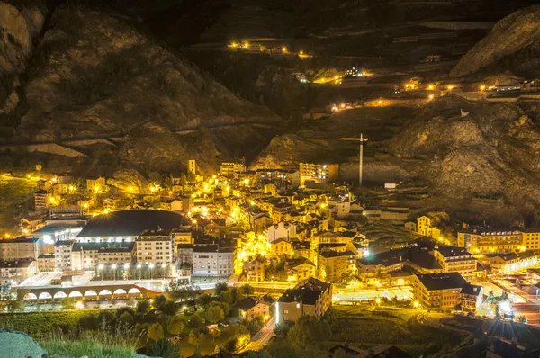 Andorra La Vella village — Stock Photo, Image