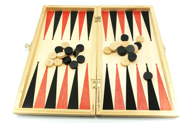 Hra backgammon — Stock fotografie