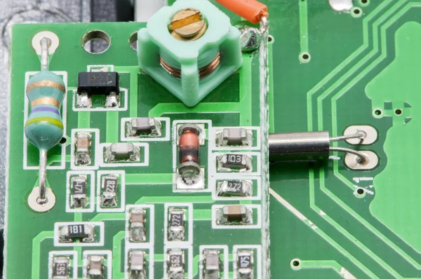 Mikrocontroller-Board — Stockfoto