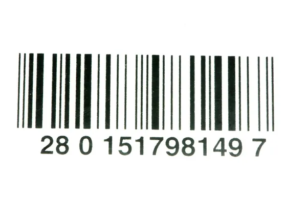 Barcode — Stockfoto