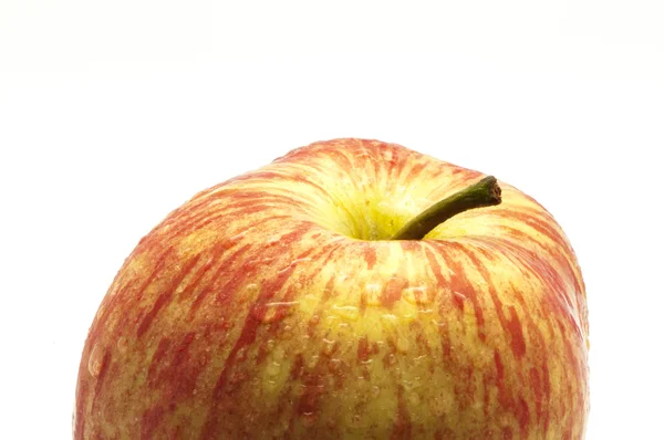 Apple с падениями — стоковое фото