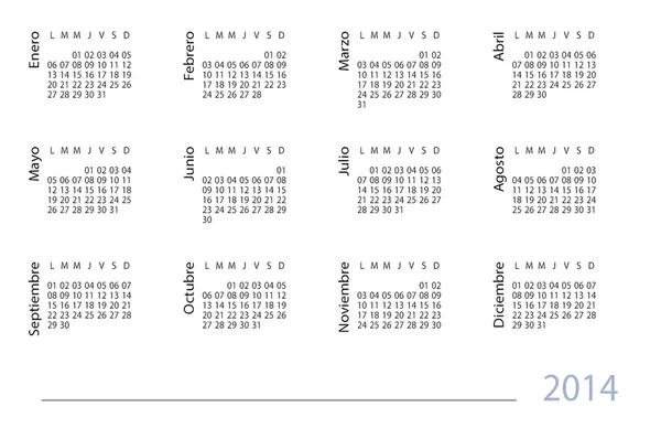 Calendário — Fotografia de Stock