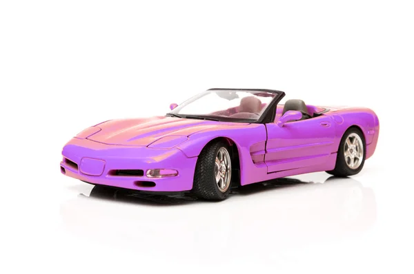 Corvette rojo — Stockfoto