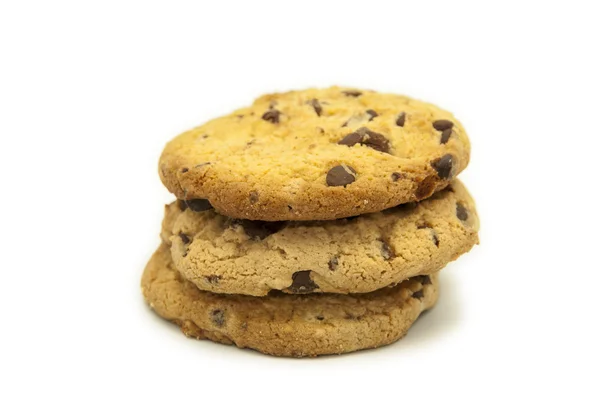 Galletas con chips de chocolate —  Fotos de Stock