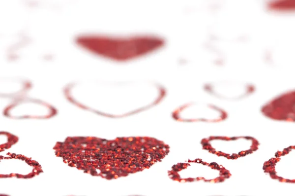 Red hearts — Stock Photo, Image