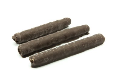 Çikolata parçacıklı kurabiye.