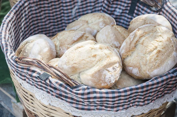 Cesto de pão — Fotografia de Stock