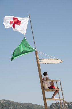 lifeguard tower  clipart