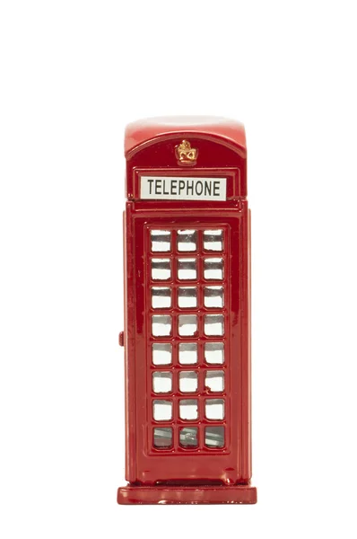 Ηνωμένο Βασίλειο τηλεφωνικό θάλαμο — Φωτογραφία Αρχείου
