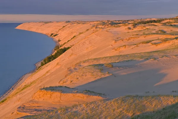 Grand sable wydmy — Zdjęcie stockowe