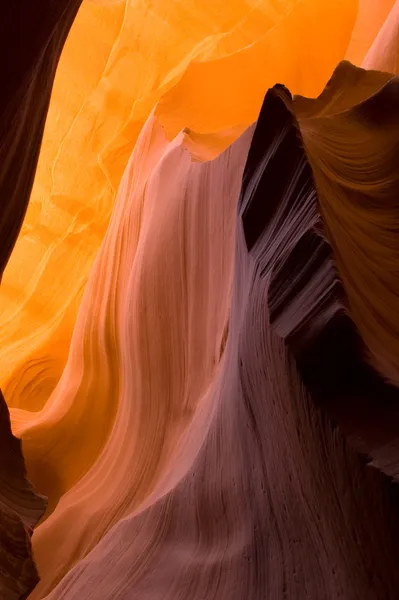 Lägre antilop slot canyon — Stockfoto