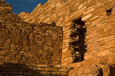 Wupatki pueblo duvarlar