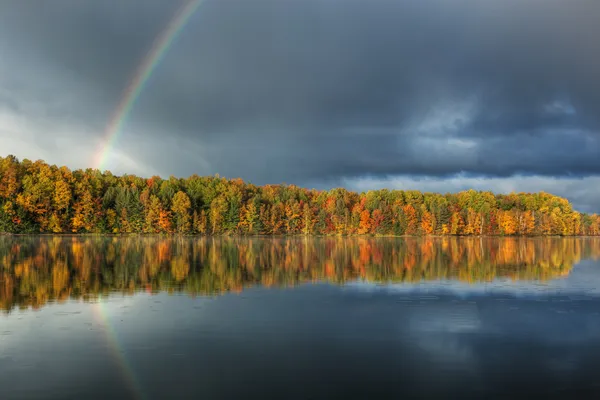 sonbahar gökkuşağı, SütBeyaz Gölü
