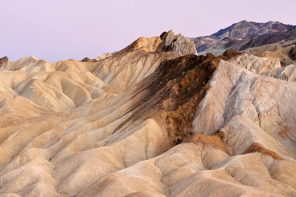 Crepúsculo, cañón de oro, Parque Nacional del Valle de la Muerte —  Fotos de Stock