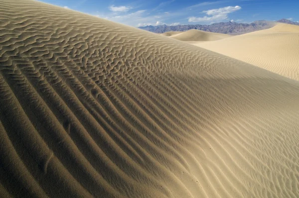Mesquite lapos homokdűnék — Stock Fotó