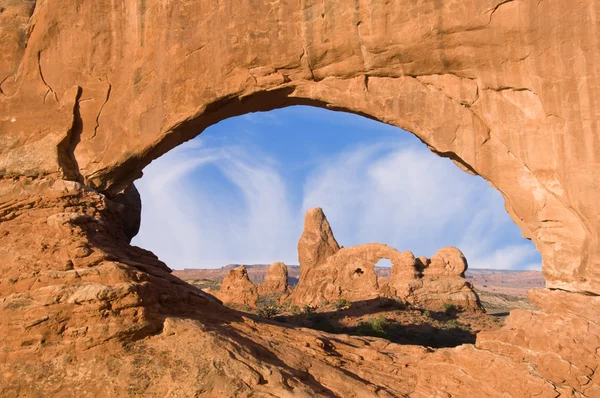 Landskap arches national park — Stockfoto