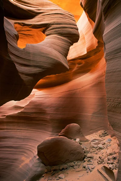 Canyon de slot de antílope inferior Imagens De Bancos De Imagens Sem Royalties