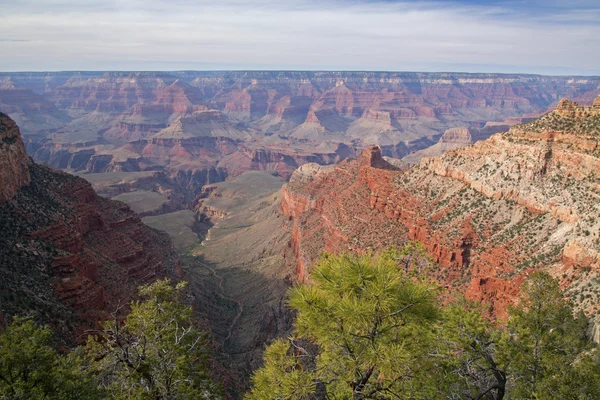 South rim Wielkiego Kanionu — Zdjęcie stockowe