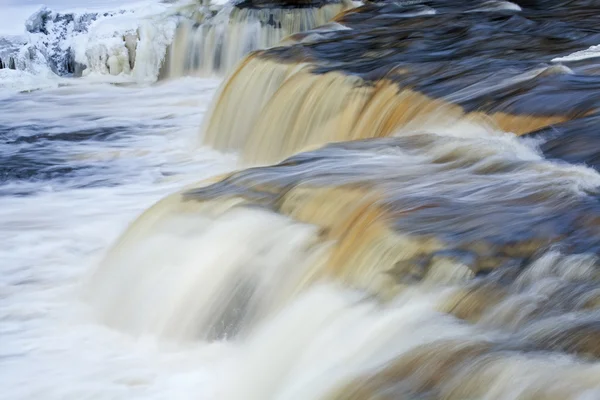 Winter, Lower Tahquamenon Falls — Stock Photo, Image