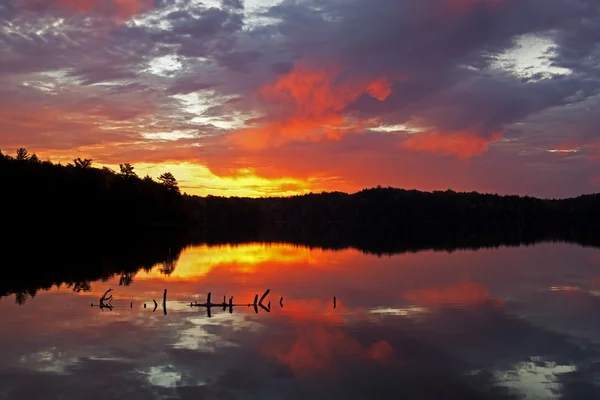 Sunrise Pete's Lake — Stock Photo, Image
