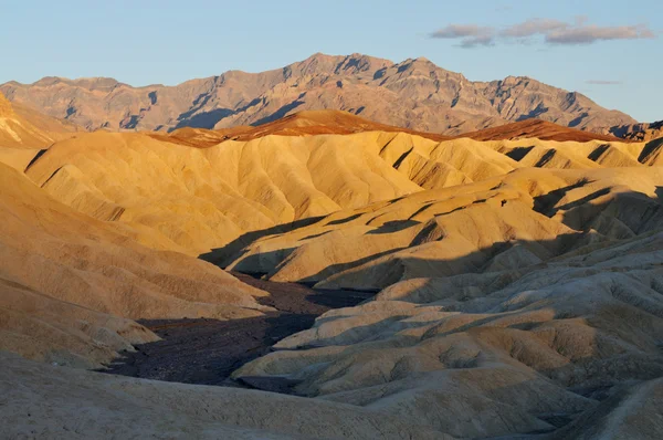 Gouden canyon death valley Nationaalpark — Stockfoto
