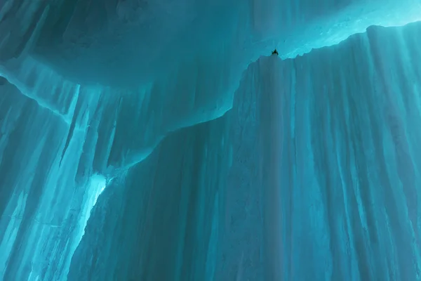 Grand Island Ice Cave — Stock Photo, Image