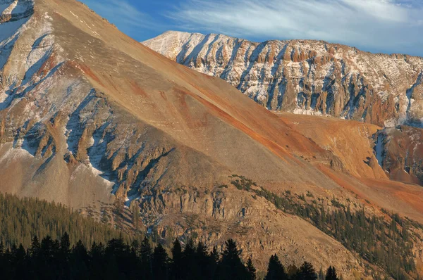 San Juan Dağları yakınlarındaki sonbahar manzarası, Lizard Head Pass, Colorado, Usa