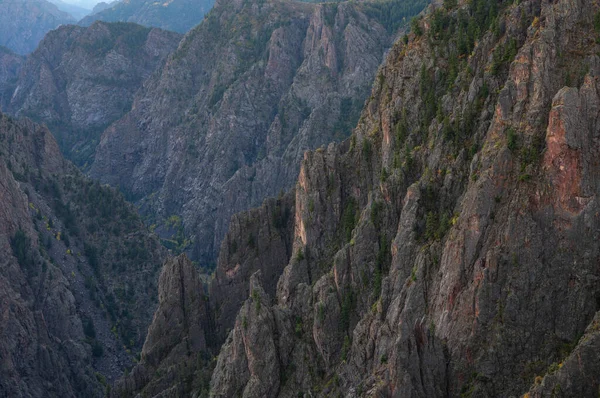 Paysage Canyon Noir Parc National Gunnison Colorado États Unis — Photo