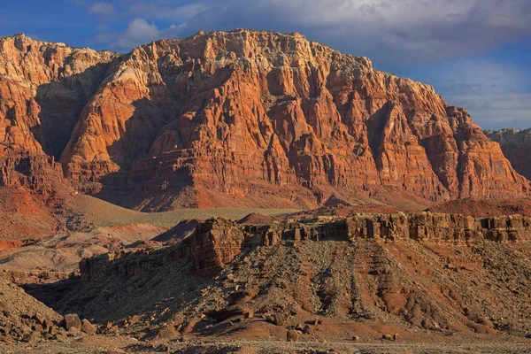 Krajobraz Vermillion Klify Pomnika Wschód Arizona Stany Zjednoczone Ameryki — Zdjęcie stockowe