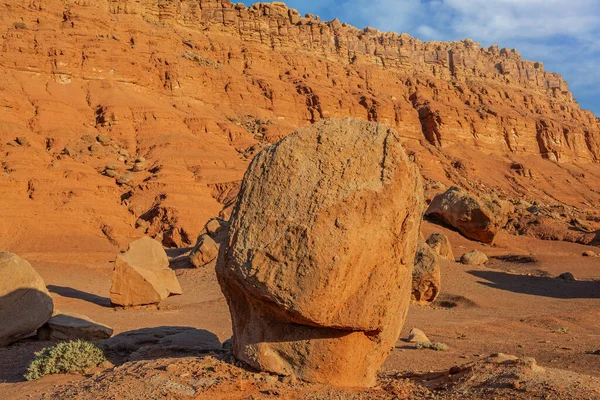 Paisagem Nascer Sol Rochas Falésias Vermillion Glen Canyon National Recreation — Fotografia de Stock