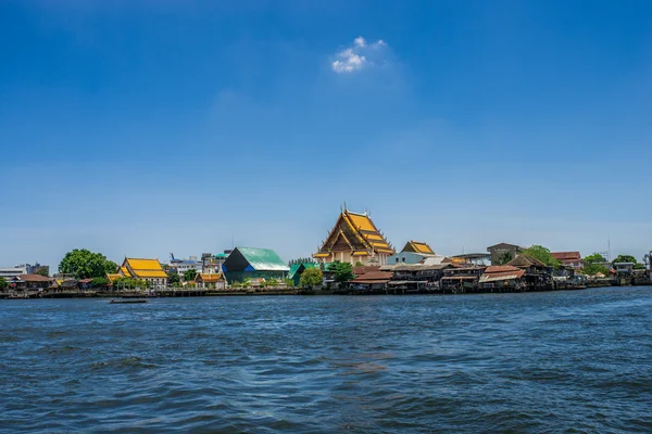 Rzeki chao phraya w Bangkoku — Zdjęcie stockowe
