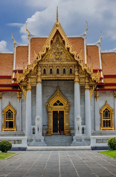 Marble Temple Bangkok — Stock Photo, Image