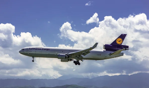 Lufthansa Cargo, McDonnell Douglas MD-11 — Stock Photo, Image