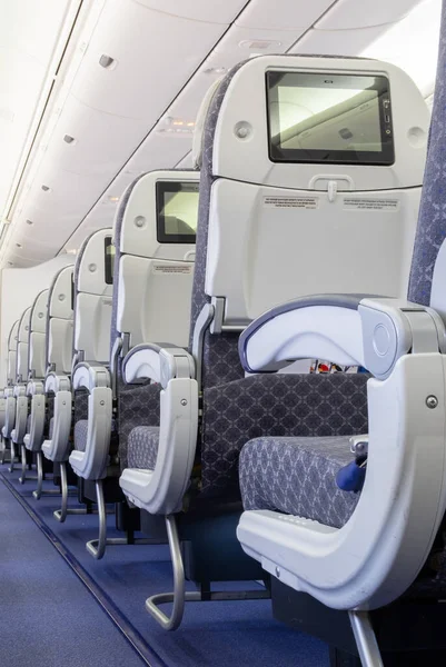 Airplane Seats Modern Aircraft — kuvapankkivalokuva