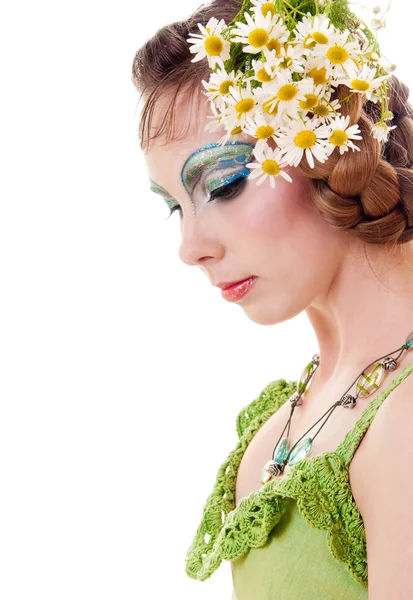 Fantasy makeup — Stock Photo, Image