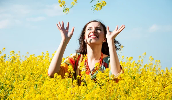 Happy woman — Stock Photo, Image