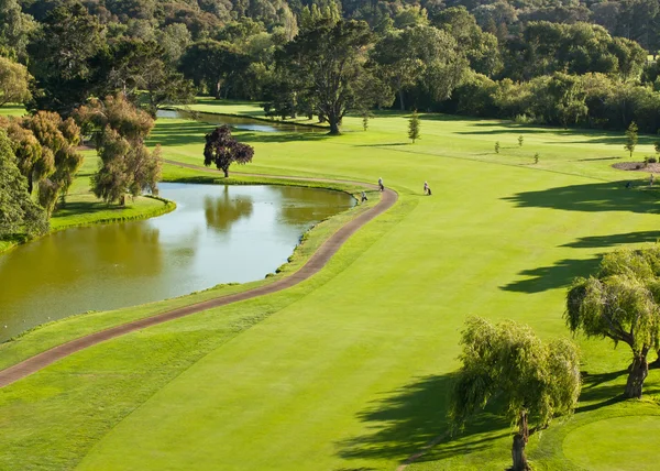 Golfbana översikt — Stockfoto